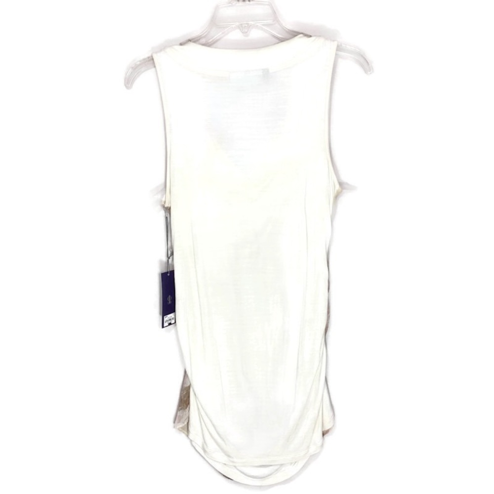 New Jennifer Lopez Cowl Neck Blouse Sleeveless Top - Picture 2 of 5